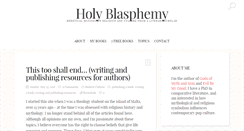 Desktop Screenshot of holyblasphemy.net